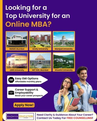 ???? Looking to advance your career through online education? Explore top UGC-recognized Online MBA, MCA, BBA, BCA, and other degree programs from leading universities with expert admission guidance from Radhya Education Academy. Start your journey today: https://radhyaeducationacademy.com/ ????????