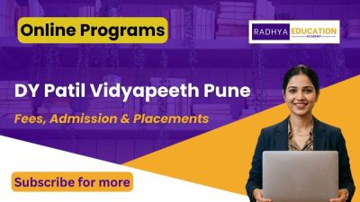 Explore Dr. DY Patil Vidyapeeth Pune (DPU) Online Programs 2026, including Online MBA, BBA, MCA, fees, 15 specialisations, eligibility, admissions, placements, scholarships, and DPU-COL details.
visit us at: https://radhyaeducationacademy.com/blogs/dr-dy-patil-vidyapeeth-pune-online-mba/